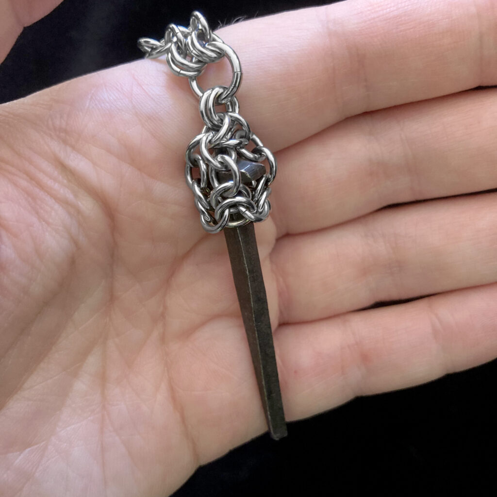 Coffin Nail necklace